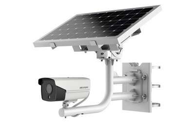 KIt Caméra IP 2MP Obj 2.8mm + panneau solaire - Sans batterie