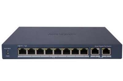 Switch 8 ports PoE et Uplink 2x RJ45 Gbit