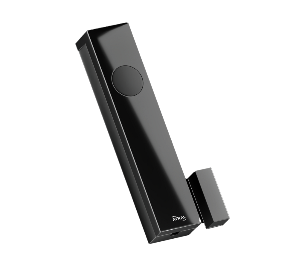 Détecteur d'ouverture radio et de choc anthracite