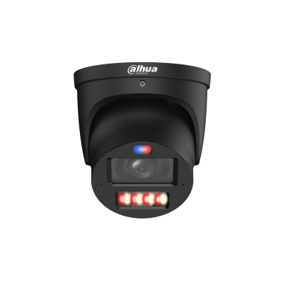 Dome IP TiOC PRO Noir Acupick 8MP Obj 2.8-12mm IR et LED 50M