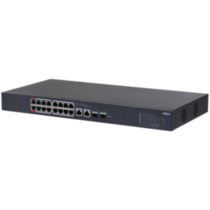 Switch 16 ports PoE 10/100 Mbps et Uplink combo 2X SFP et 2XRJ45 Gbit cloud mana