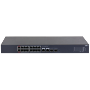 Switch 16 ports PoE Gbit  et Uplink 2X SFP et 2 X RJ45 Gbit manageable