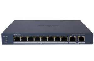 Switch 8 ports PoE et Uplink 2x RJ45 Gbit