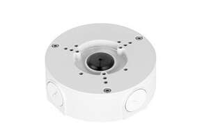Boîte de jonction aluminium blanc diamètre 138x42mm, 0,38 Kg