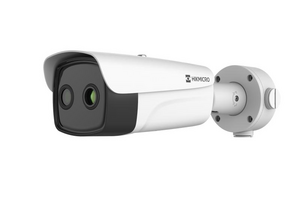 Caméra IP thermique 384x288 Obj 15.4mm et optique Obj 8mm IR75M IP67 IK10