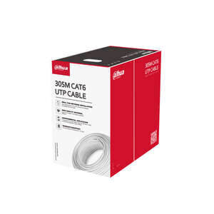 Cable RJ45 UTP CAT6 LSZH CPR E -Blanc - Touret 305m